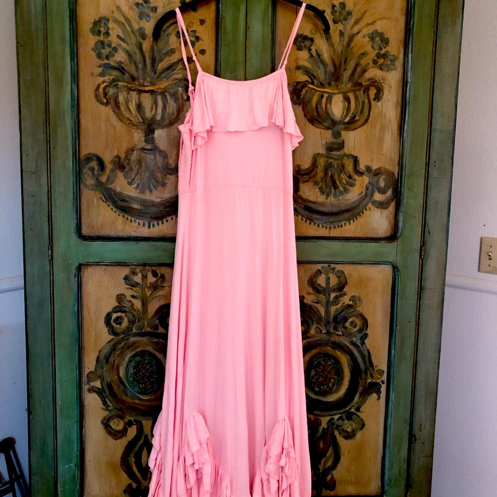 COPY - Chasing Fireflies super soft pink dress